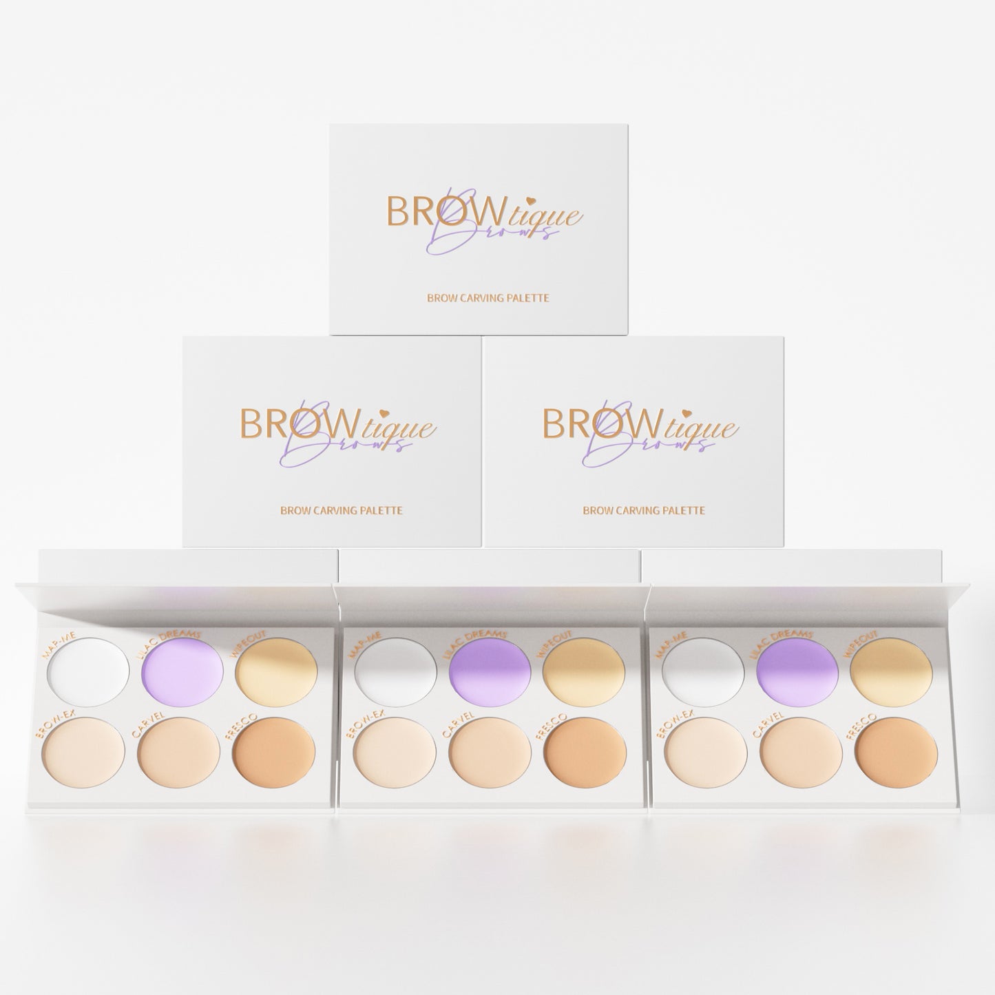 Carving Palette - Brow school / training kits (Bundle of 5)
