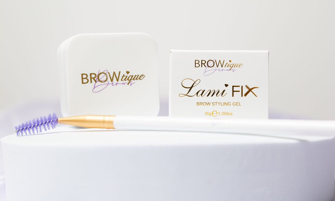 Lami FIX Brow Styling Gel & Curve Fit Brow Bush Bundle