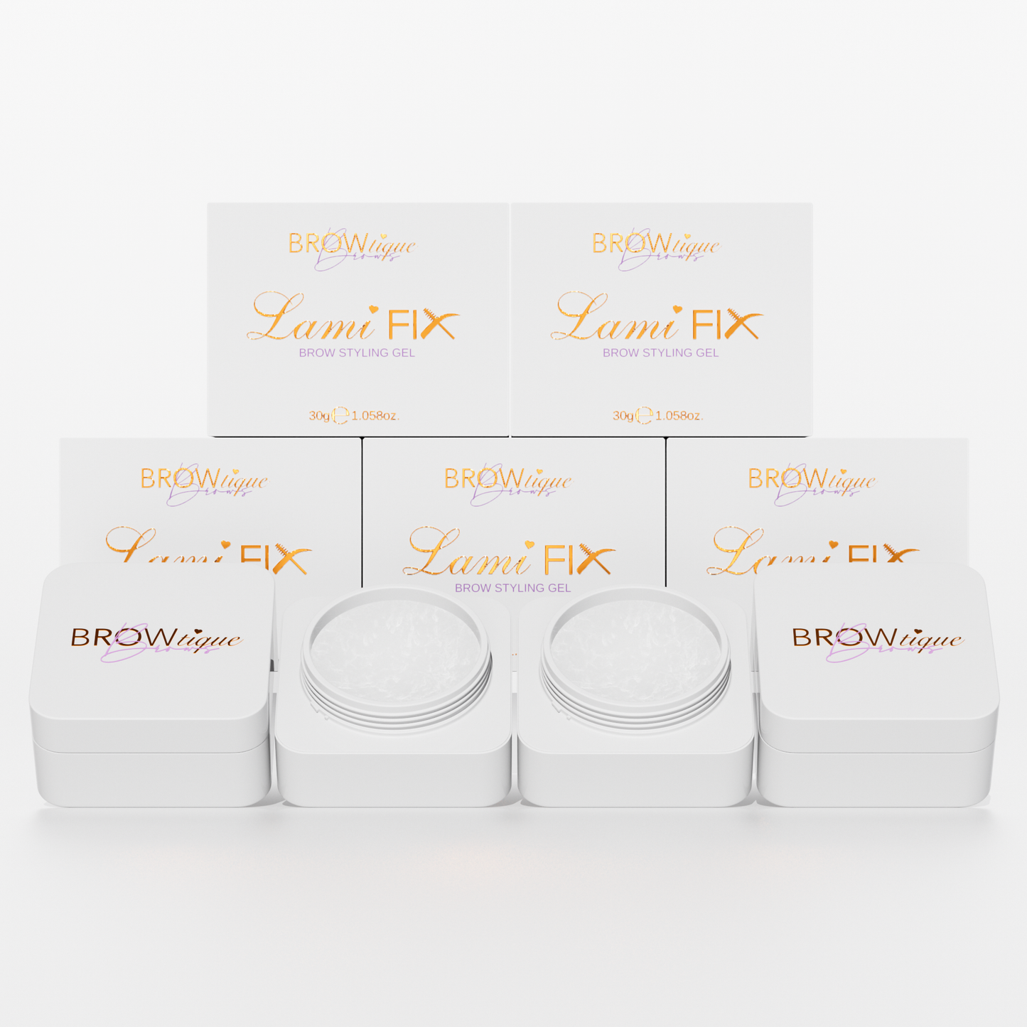 Lami FIX Brow Styling Gel (Bundle of 5)