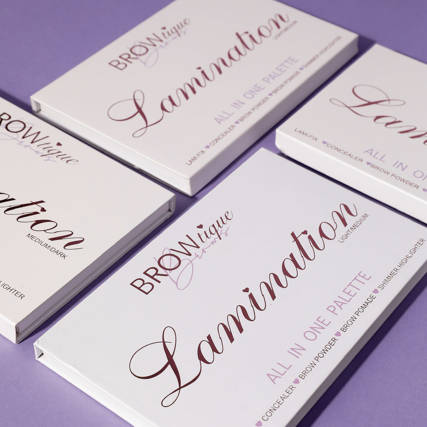 brow lamination all in one palette