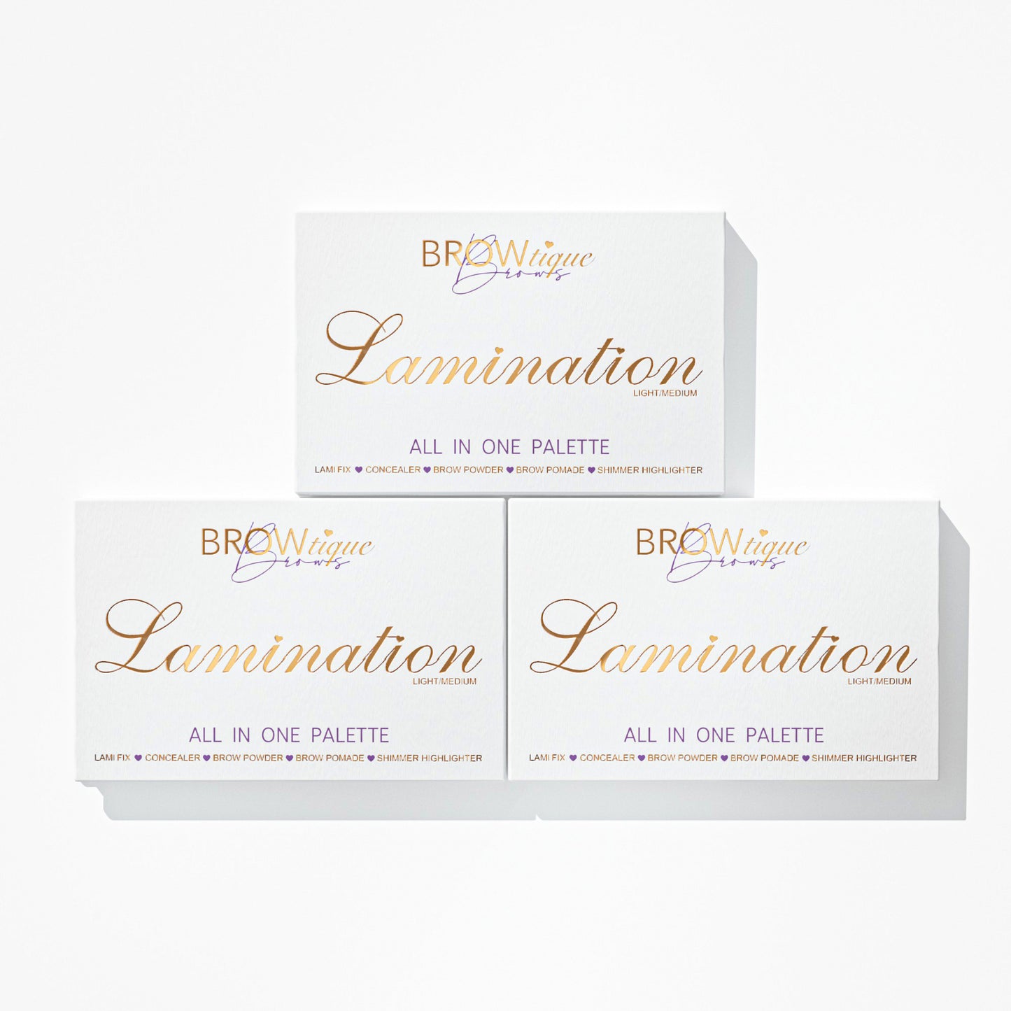 Lamination All In One Brow Palette (Bundle of 5)